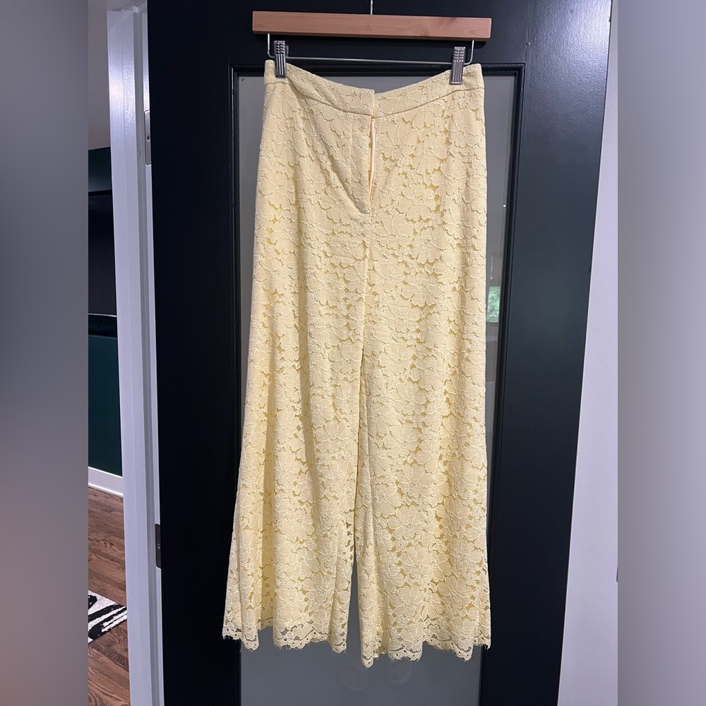 Rachel Parcell Cream Lace Detail Garment